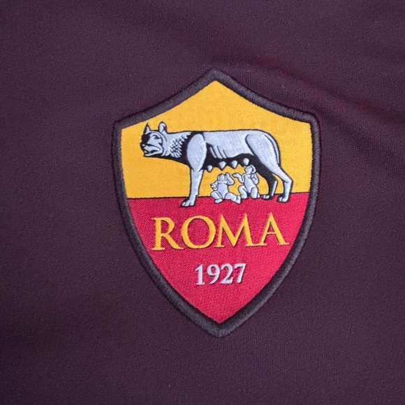 NIKE ROMA Soccer Jersey Sz Medium Training Italy Football Shirt Drifit - Picture 2 of 6